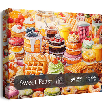 Sweet Feast Jigsaw Puzzle 1000 piezas